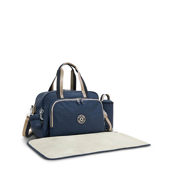 Kipling Camama Printed Diaper Bag Tassen Blauw | BE 1251XY